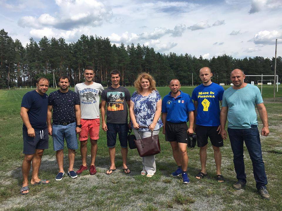 В Пісківському Спортцентрі відбулась зустріч з відомими боксерами